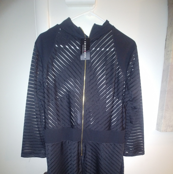 See Through Long sleeve Dress - Picture 2 of 3